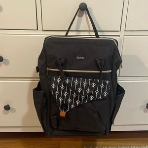 Travel laptop backpack